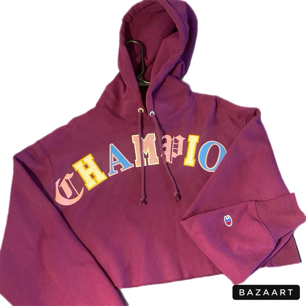 Champion Cropped Hoodie